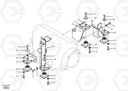 28513 Engine mount EW55 SER NO 5630-, Volvo Construction Equipment