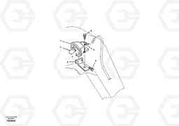 44771 Working lamp on boom EW55 SER NO 5630-, Volvo Construction Equipment