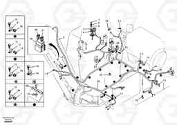 54826 Cable and wire harness, main EW55 SER NO 5630-, Volvo Construction Equipment