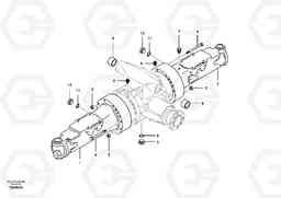 30256 Housing, front axle EW55 SER NO 5630-, Volvo Construction Equipment