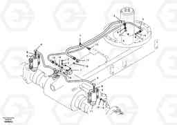 21069 Axle locking system EW55 SER NO 5630-, Volvo Construction Equipment