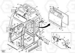 39172 Operator's cab EW55 SER NO 5630-, Volvo Construction Equipment