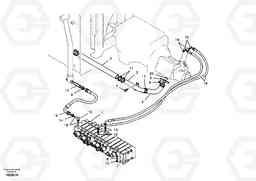 44319 Hydraulic system, hydraulic tank to hydraulic pump EW55 SER NO 5630-, Volvo Construction Equipment