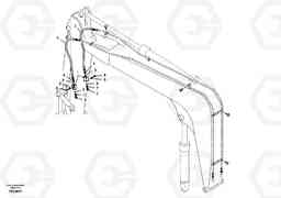 13123 Working hydraulic, hammer and shear for boom EW55 SER NO 5630-, Volvo Construction Equipment