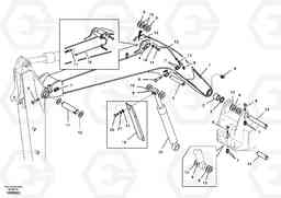 1550 Links to boom, mono EW55 SER NO 5630-, Volvo Construction Equipment