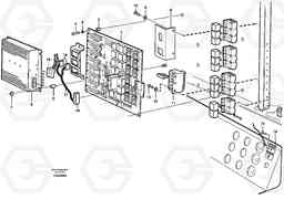 4762 Electrical distribution box L180E S/N 5004 - 7398 S/N 62501 - 62543 USA, Volvo Construction Equipment