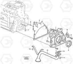 26006 Lubricating oil system L60E, Volvo Construction Equipment