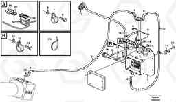 104127 Pre-heater with fitting parts L180E S/N 5004 - 7398 S/N 62501 - 62543 USA, Volvo Construction Equipment