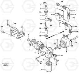 68737 Oil cooler EC160 SER NO 1001-, Volvo Construction Equipment