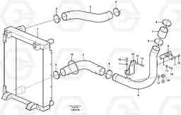 15527 Intercooler EW160B, Volvo Construction Equipment