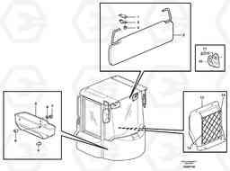 6782 Interior components L220E SER NO 4003 - 5020, Volvo Construction Equipment