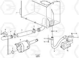 25382 Suction line, tank - pump L90E, Volvo Construction Equipment