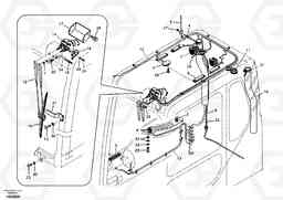 57210 Cable harnesses, cab EC460B, Volvo Construction Equipment