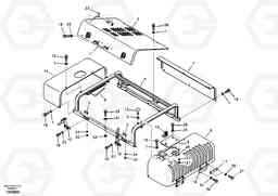 79699 Cowl frame, cover and hood EC360B, Volvo Construction Equipment