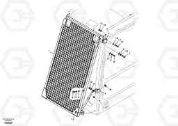 34832 Windshield protection EC460B, Volvo Construction Equipment