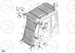 43878 Falling object guards EC460B, Volvo Construction Equipment