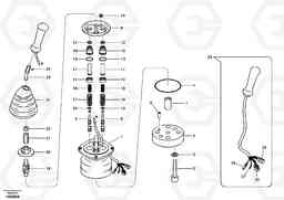 41359 Servo system, remote control valve EC460B, Volvo Construction Equipment