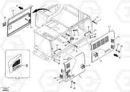 58980 Door, side EC330B, Volvo Construction Equipment