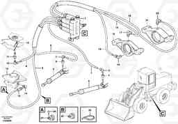 70146 Distribution block, B1. L150D, Volvo Construction Equipment