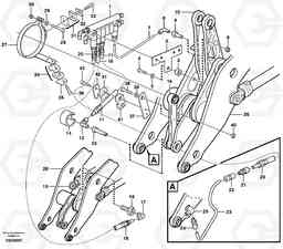 70379 Distribution block, B3. L180D, Volvo Construction Equipment