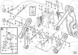 70380 Distribution block, B4. L180D, Volvo Construction Equipment