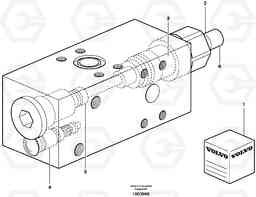 94180 Safety valve EW160B, Volvo Construction Equipment