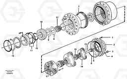 40371 Planetary drive EC230B SER NO 5252-, Volvo Construction Equipment