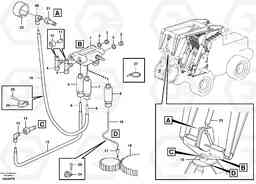70387 Distribution block, B5. L180D HIGH-LIFT, Volvo Construction Equipment