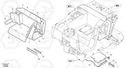 62325 Noise screening L20B TYPE 170 SER NO 0500 -, Volvo Construction Equipment