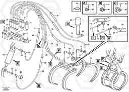 70389 Distribution block, B7. L180D HIGH-LIFT, Volvo Construction Equipment