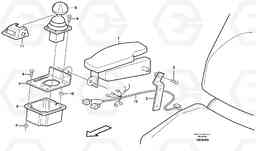 42235 Armrest L180D HIGH-LIFT, Volvo Construction Equipment