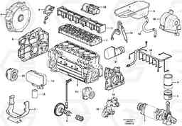 33557 Engine L70E, Volvo Construction Equipment