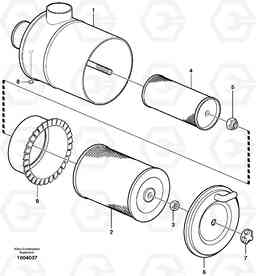 30781 Air filter L50D, Volvo Construction Equipment