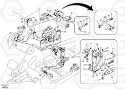 99582 Working hydraulic, hammer and shear for 1st pump flow EC210B, Volvo Construction Equipment
