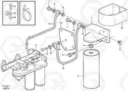 36517 Oil filter by pass L220E SER NO 2001 - 3999, Volvo Construction Equipment