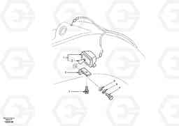 51169 Working lamp on boom EW170 SER NO 3031-, Volvo Construction Equipment