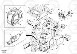 39192 Operator's cab EW130, Volvo Construction Equipment