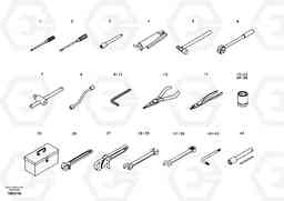 4447 Tools EW170 SER NO 3031-, Volvo Construction Equipment