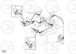 381 Working hydraulic, hammer and shear for upper EW170 SER NO 3031-, Volvo Construction Equipment