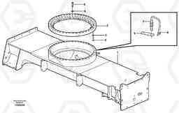 71767 Slewing ring attachment EW160B, Volvo Construction Equipment