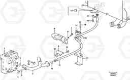 34248 Hydraulic system, return line L90E, Volvo Construction Equipment