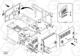 58971 Door, side EC460B, Volvo Construction Equipment