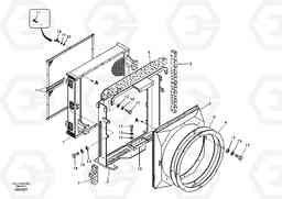 7522 Hydraulic system, oil cooler EC460B, Volvo Construction Equipment