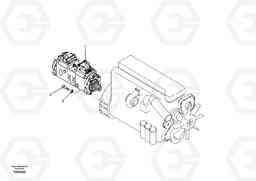 13953 Pump installation EC460B SER NO INT 11515- EU&NA 80001-, Volvo Construction Equipment