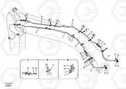 18474 Working hydraulic, hammer and shear for boom EC460B, Volvo Construction Equipment