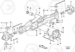 56656 Planetary axle, front BL60, Volvo Construction Equipment