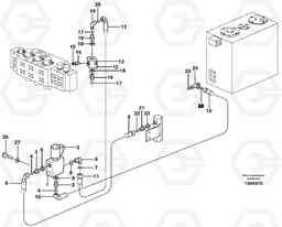 59940 Hammer control, operating valve EW160B, Volvo Construction Equipment