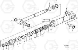 92062 Dipper arm cylinder EW160B, Volvo Construction Equipment