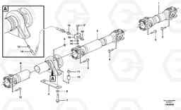 82801 Propeller shafts with fitting parts L60E, Volvo Construction Equipment