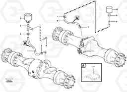 81355 Venting, planetary gear L70E, Volvo Construction Equipment